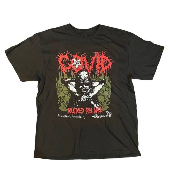 Black T-shirt size XL - Picture 1 of 5